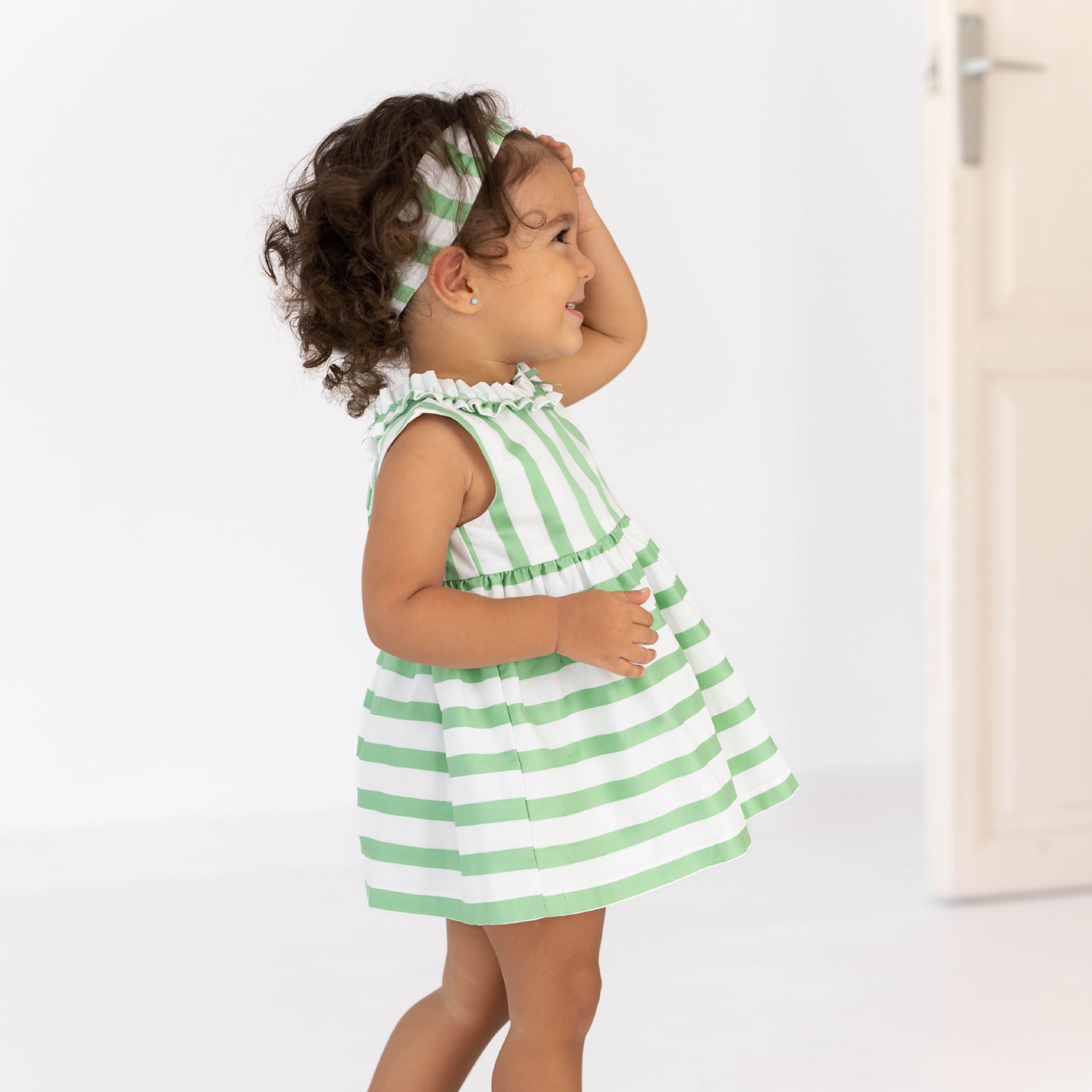 DRESS GREEN BABY