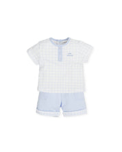 2 PIECES SET SKY BLUE