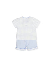 2 PIECES SET SKY BLUE