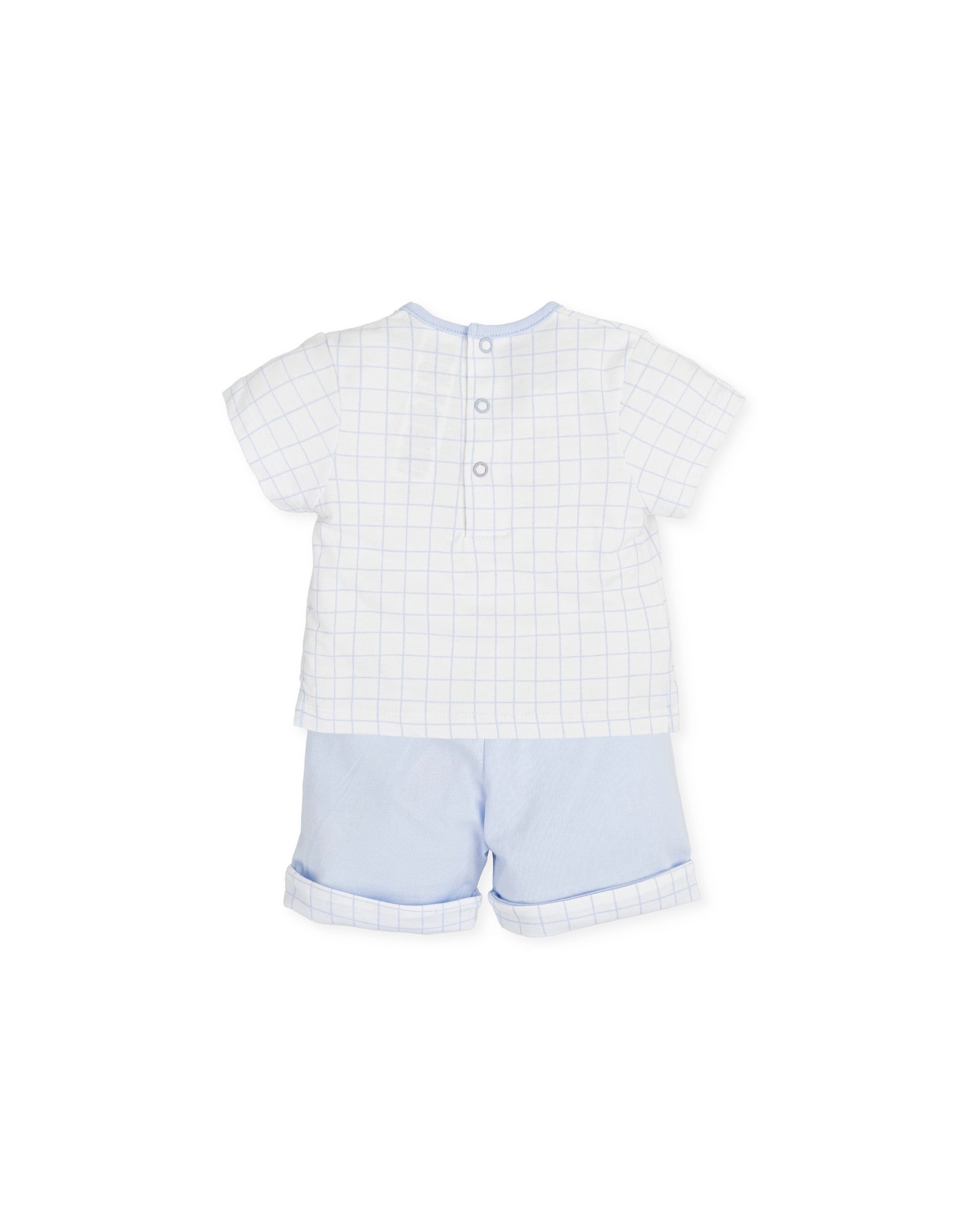 2 PIECES SET SKY BLUE