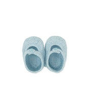 BOOTIES NEWBORN AQUAMARINE