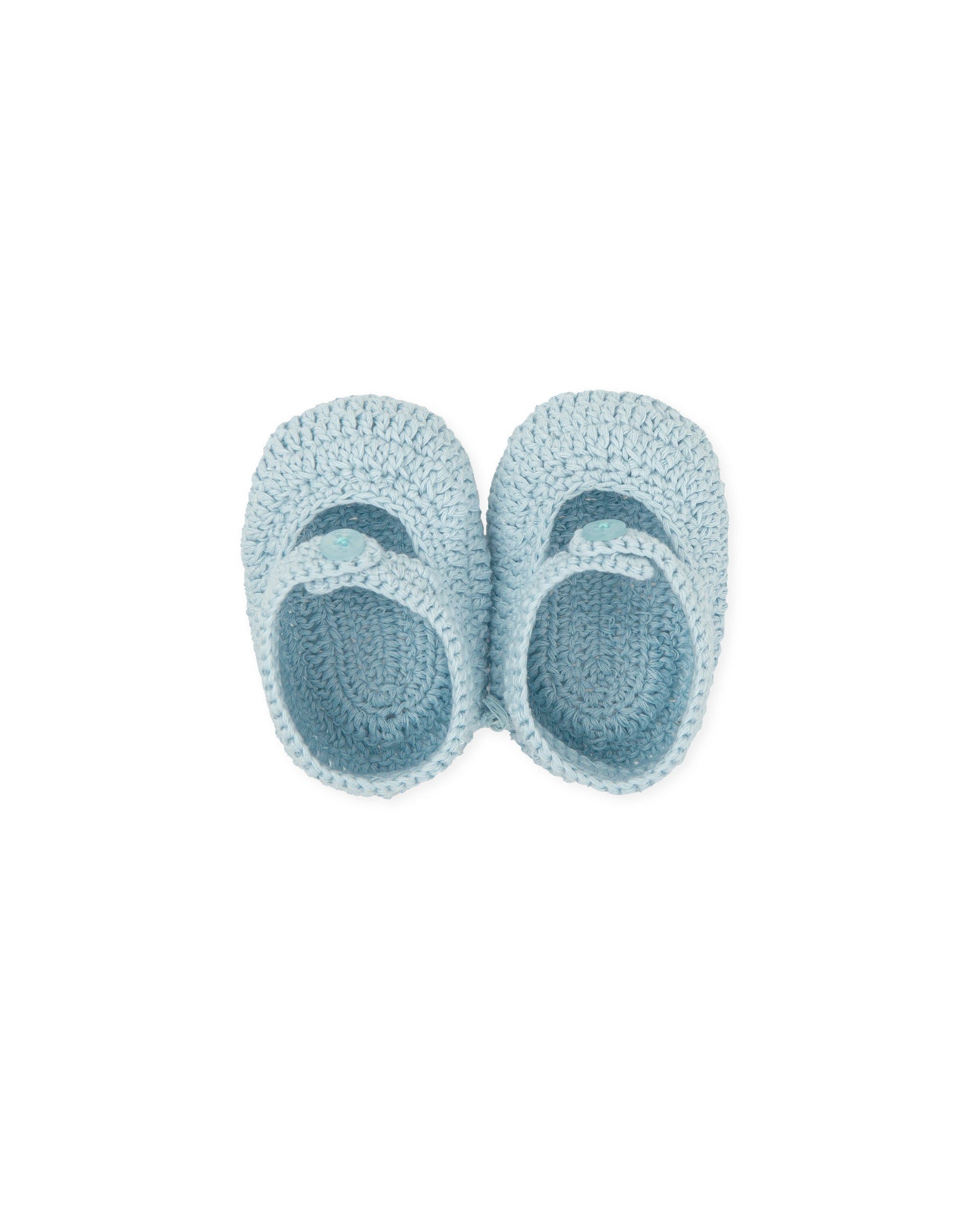 BOOTIES NEWBORN AQUAMARINE