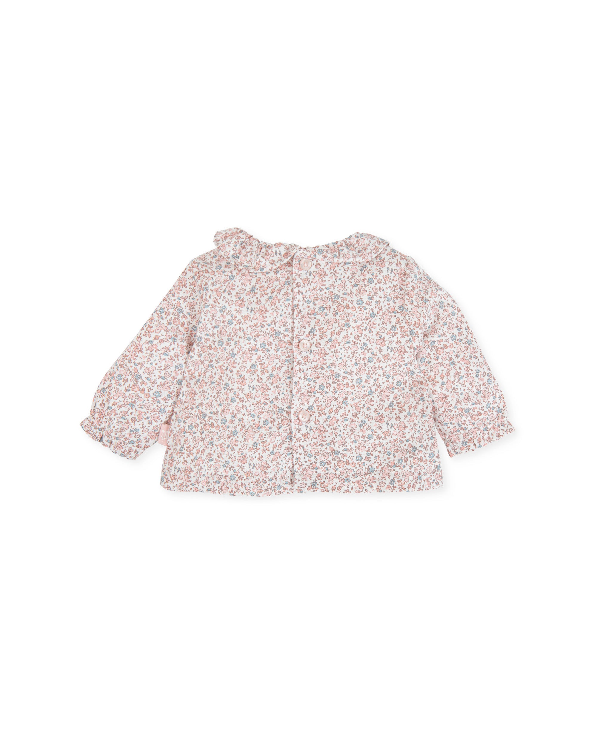 BLOUSE NEWBORN PETAL