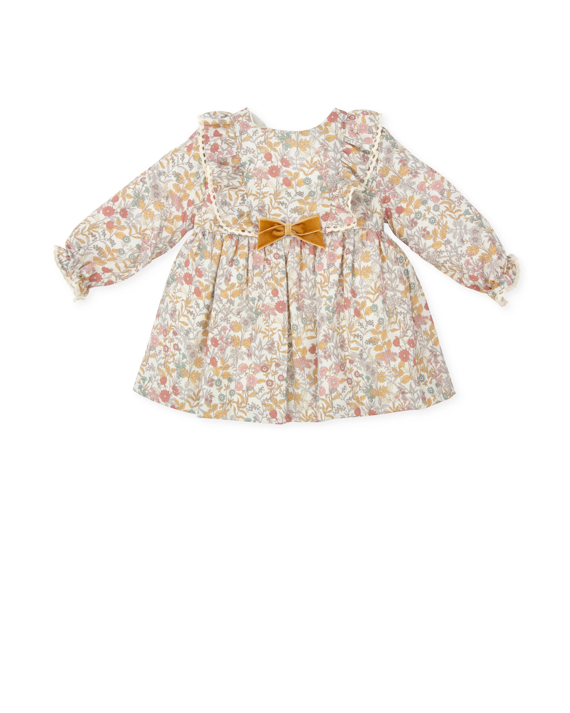 DRESS MUSTARD BABY