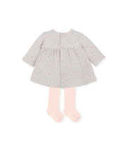 DRESS & TIGHTS TAUPE