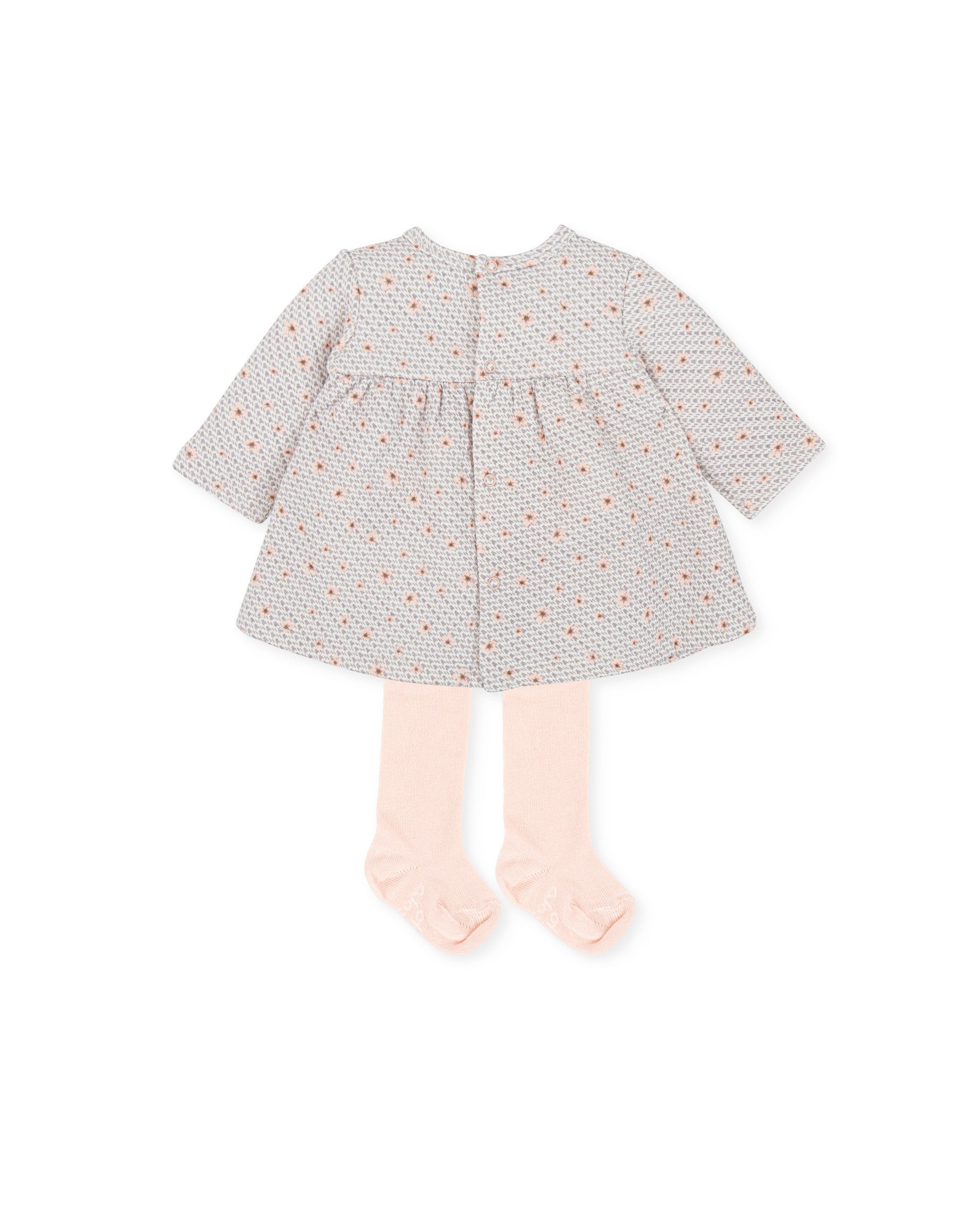 DRESS & TIGHTS TAUPE