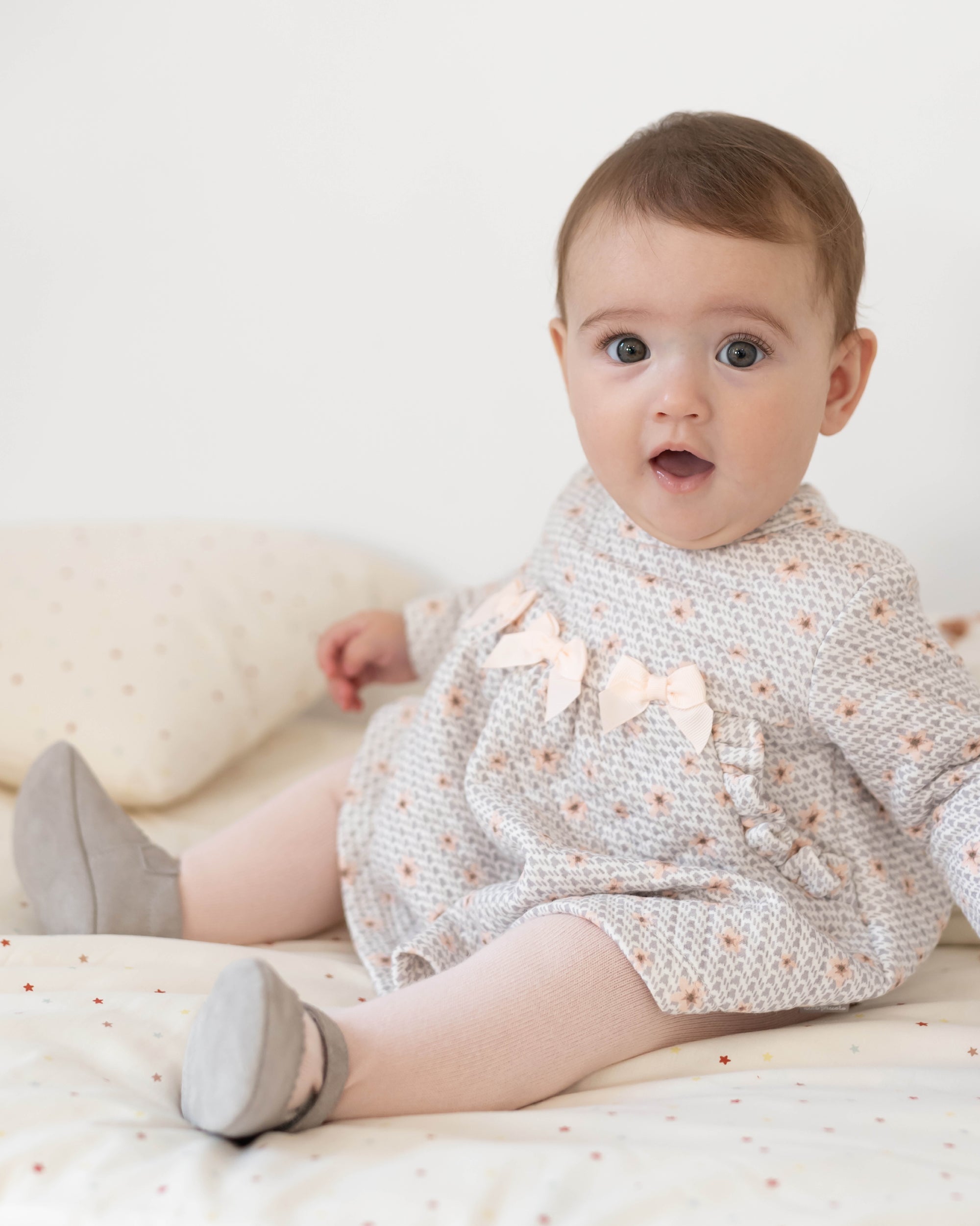 DRESS & TIGHTS TAUPE