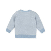 BLUE NEWBORN SWEATER