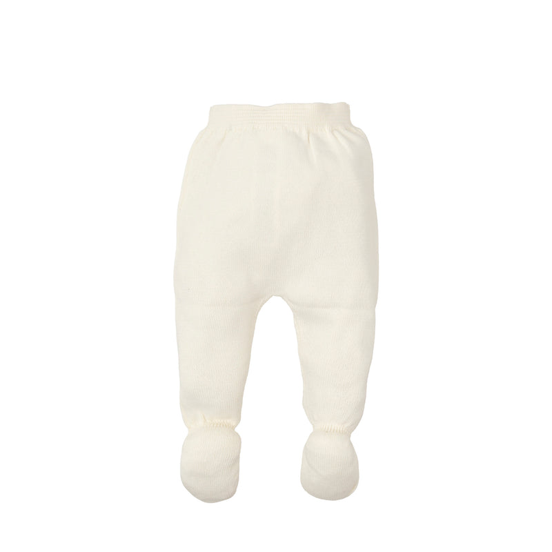 BABY TROUSERS & FEET IVORY