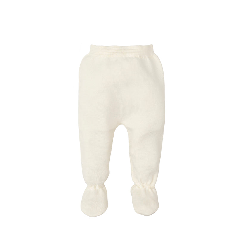 BABY TROUSERS & FEET IVORY