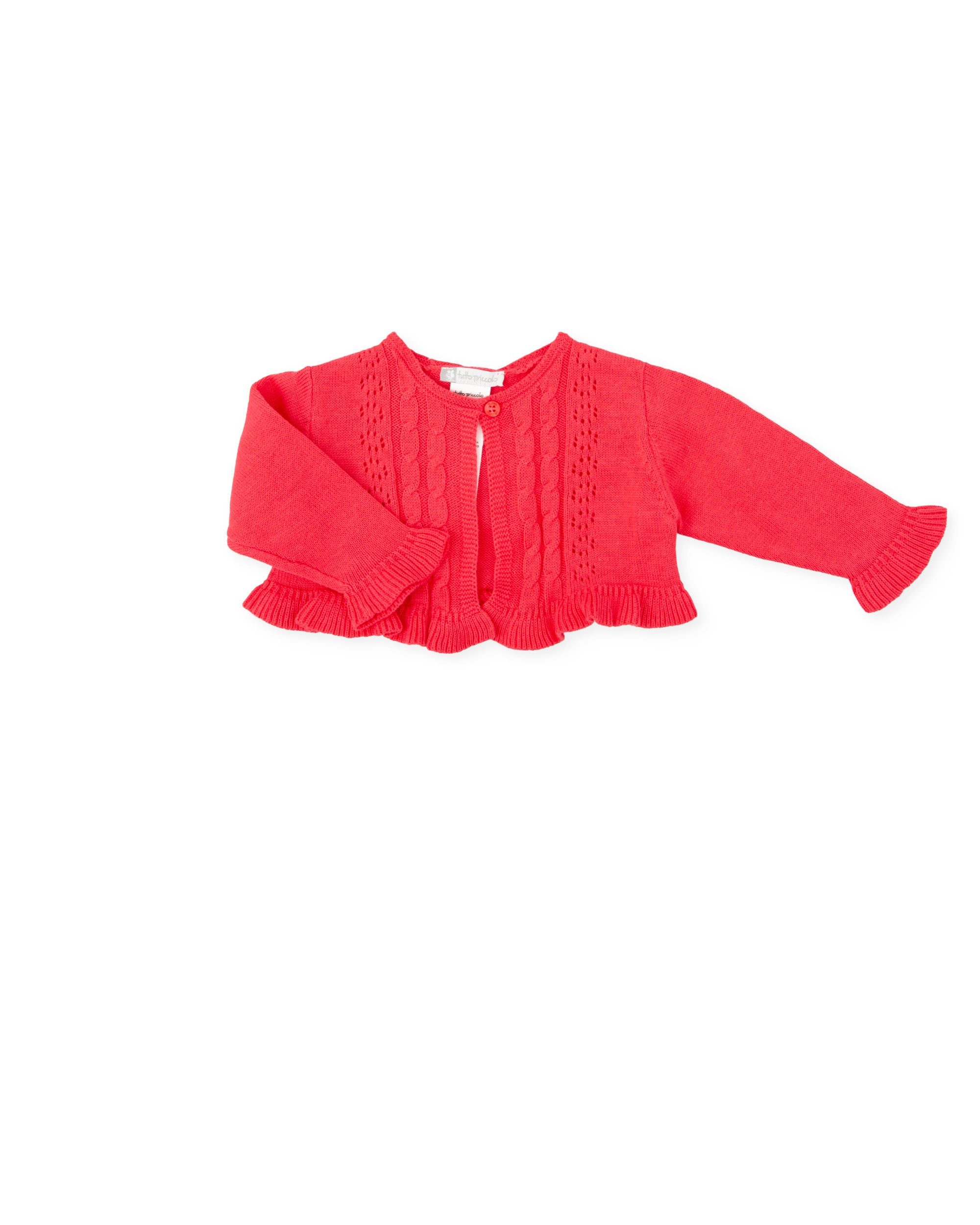 Coral Pink Knit Cardigan | The "Special Occasion" Layer