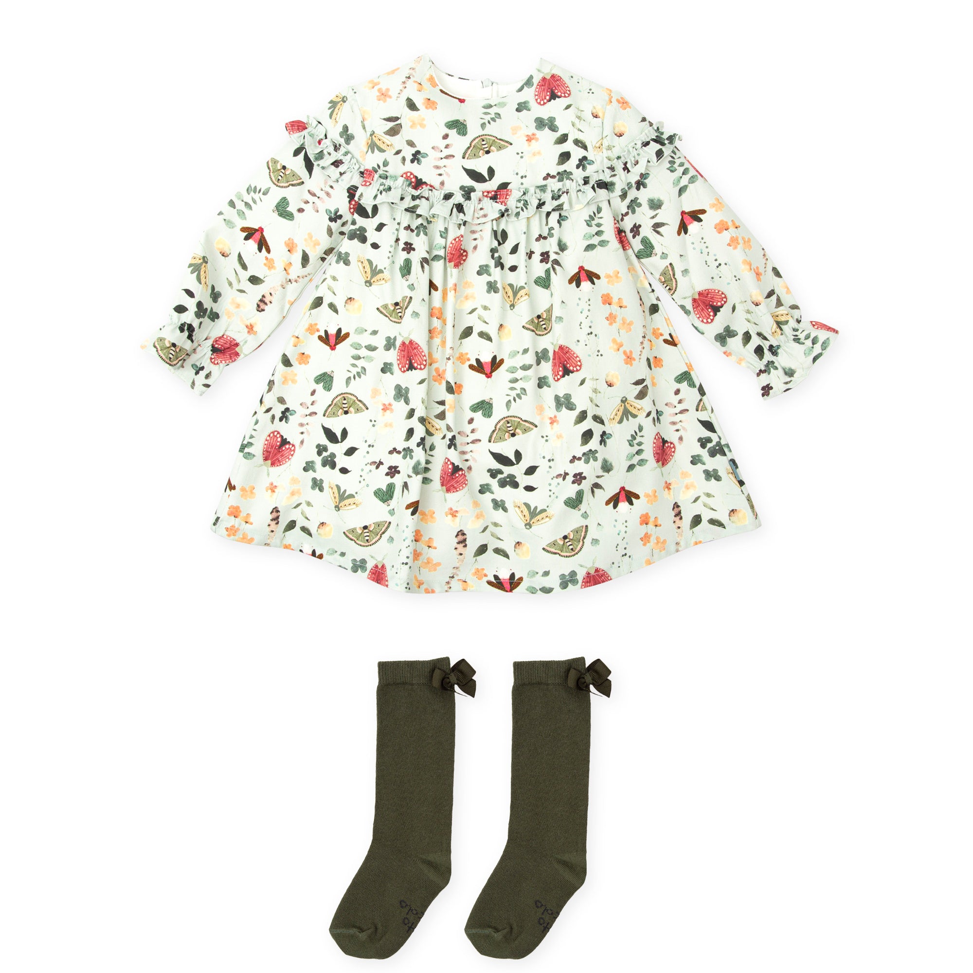 DRESS & SOCKS SEE GREEN