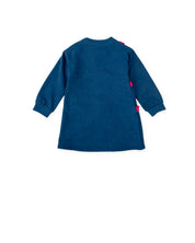 GIRLS' INDIGO DRESS
