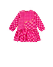 FUCHSIA GIRLS' COMFORT DRESS