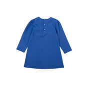 GIRLS' ELECTRIC BLUE COMFORT DRESS