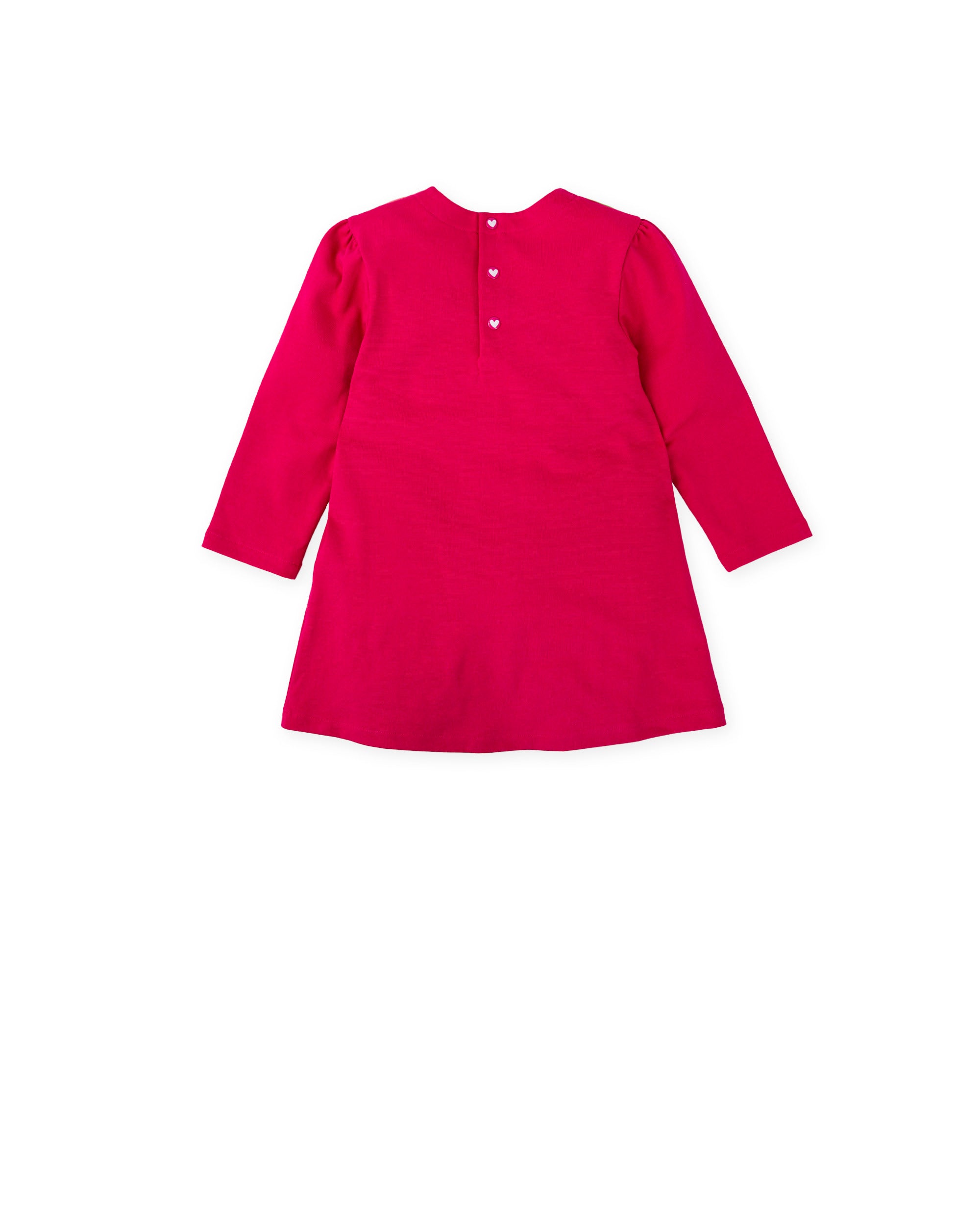 GIRLS' FUCHSIA DRESS