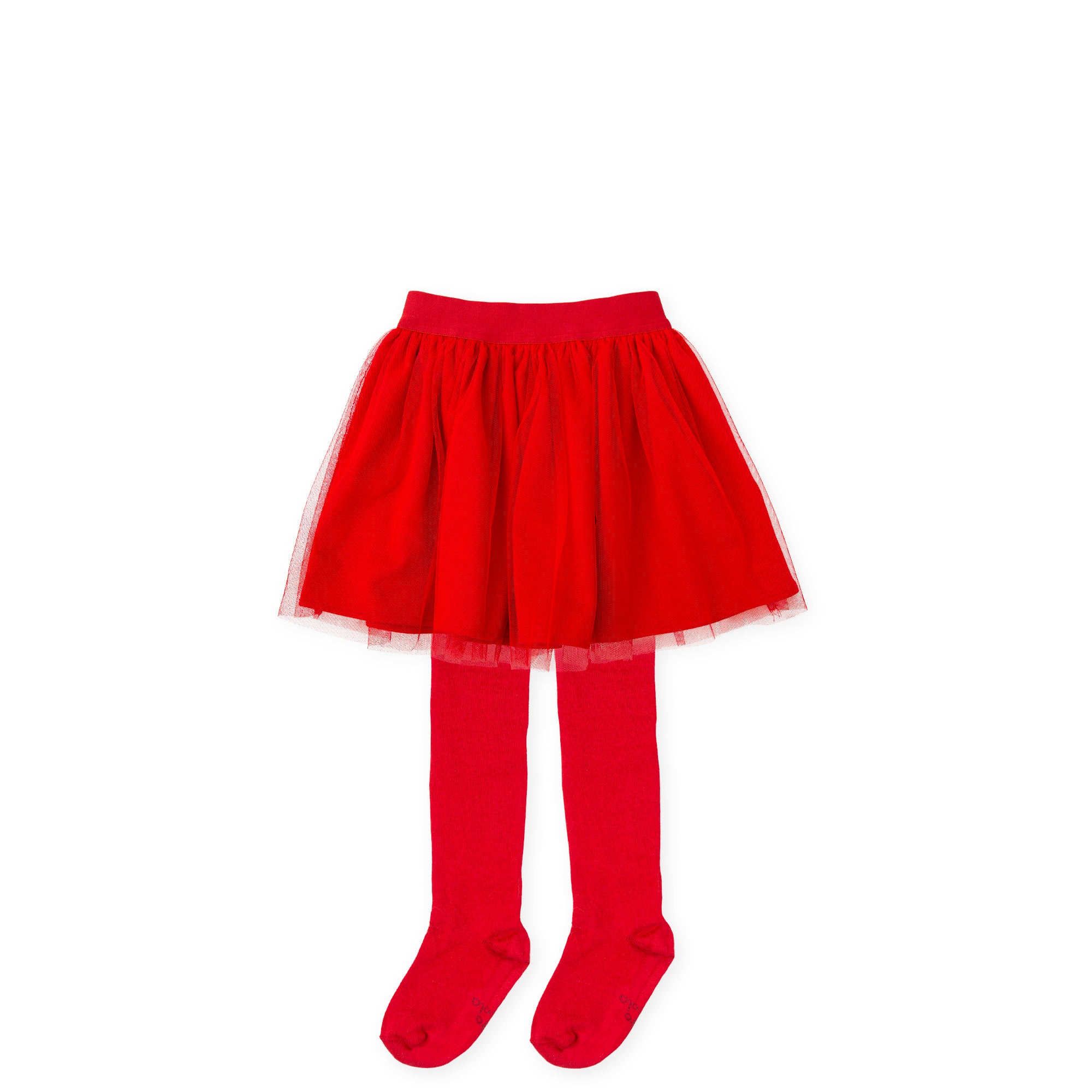 SKIRT & TIGHTS RED