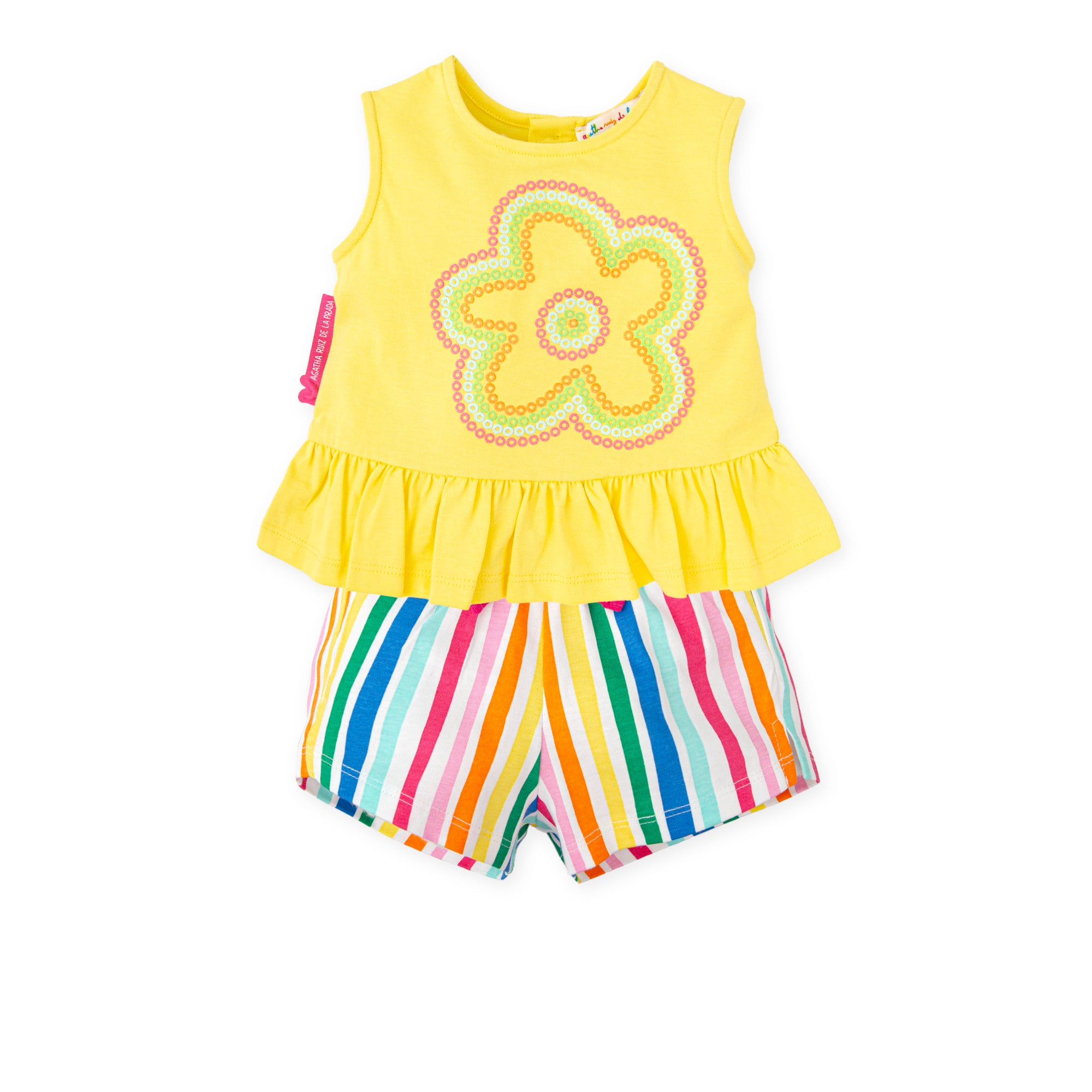 2 PIECES SET YELLOW