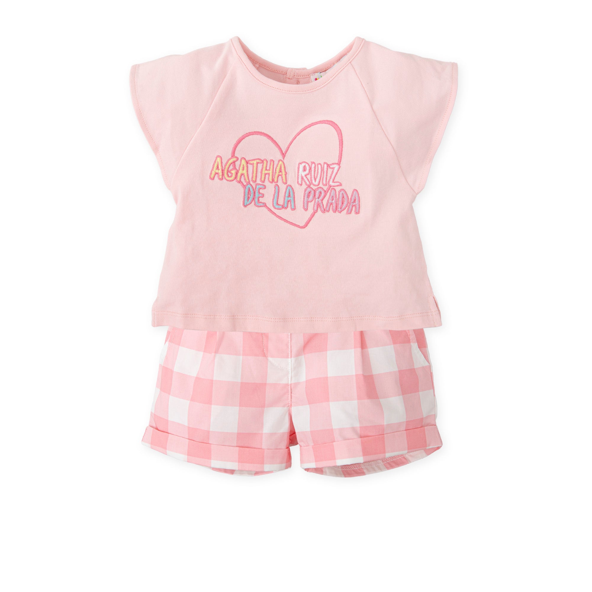 T-SHIRT & SHORT PINK