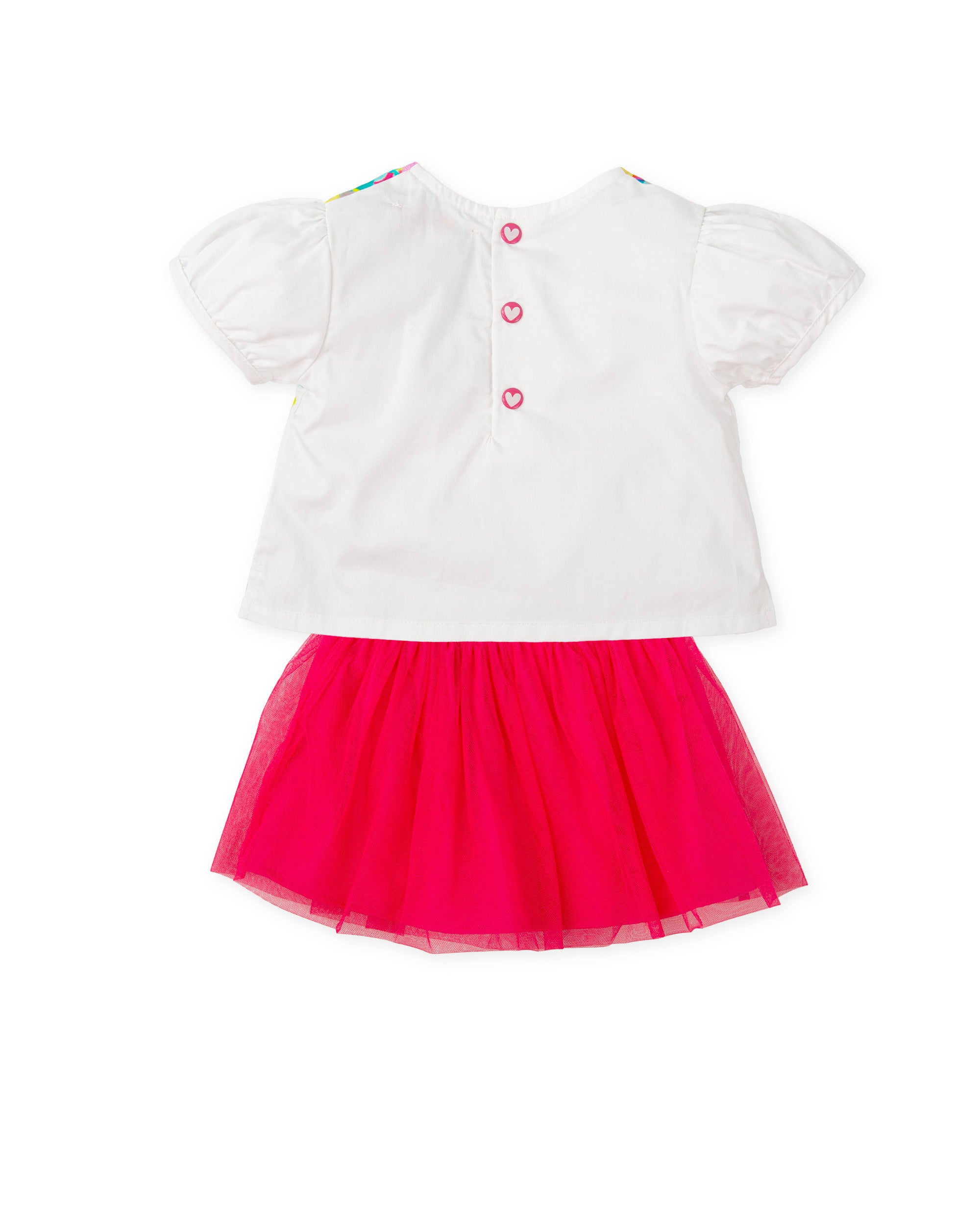 SKIRT & SHIRT OPTICAL WHITE