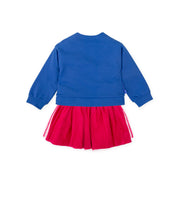 GIRLS' ELECTRIC BLUE OUTFIT SET