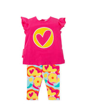 2 PIECES SET FUCHSIA