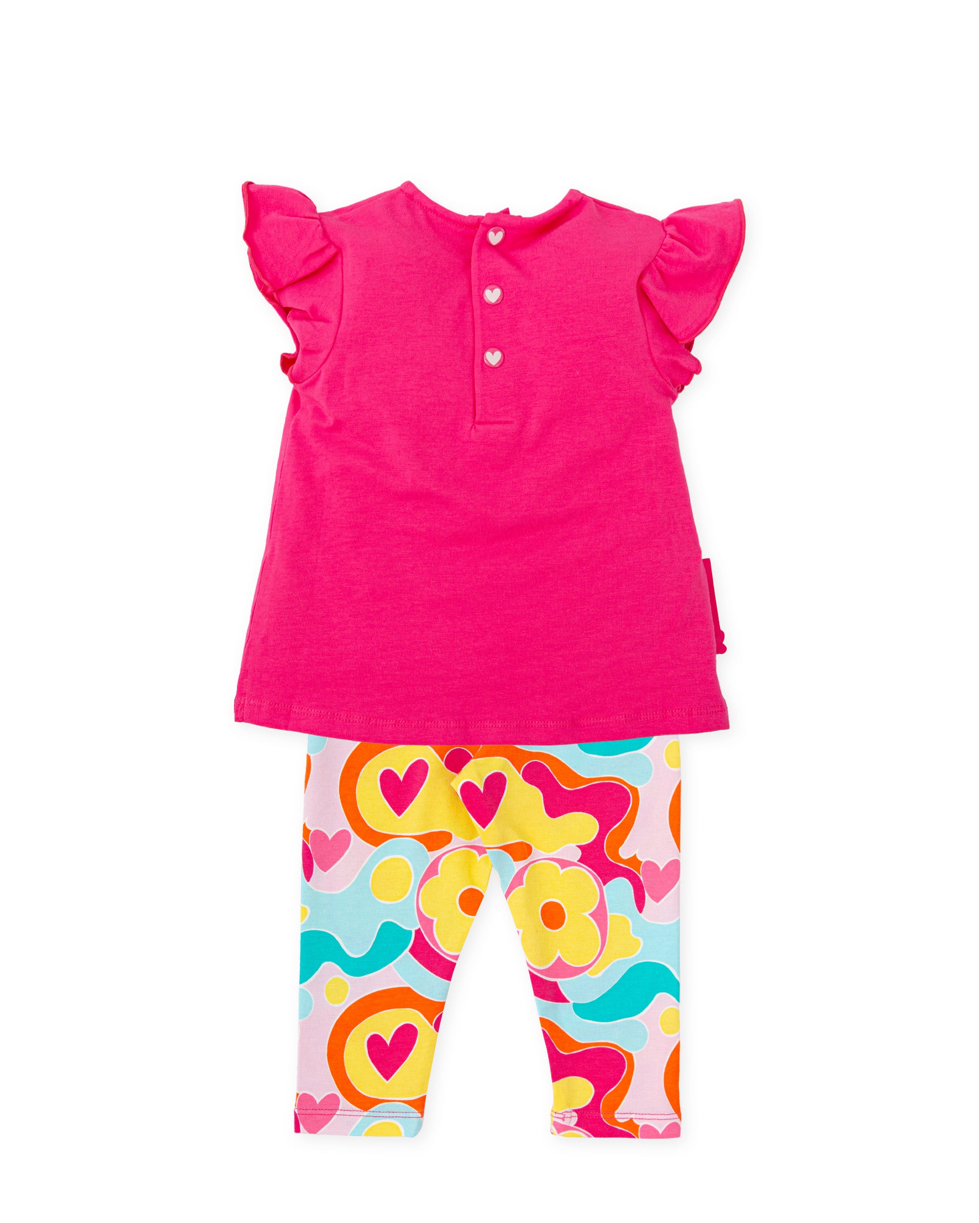 2 PIECES SET FUCHSIA