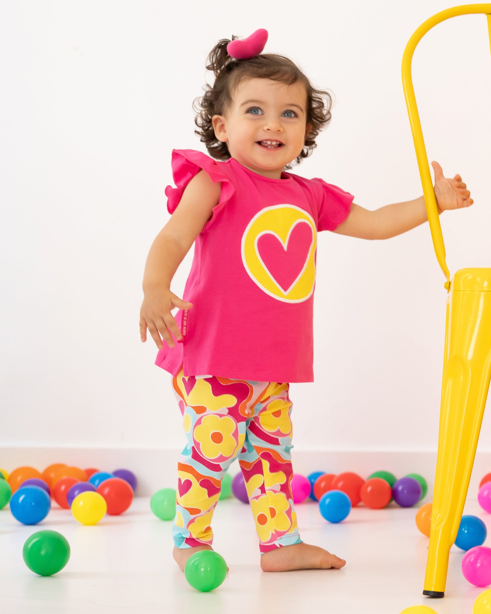 2 PIECES SET FUCHSIA