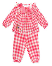 SOFT RED 2-PIECE COTTON SET