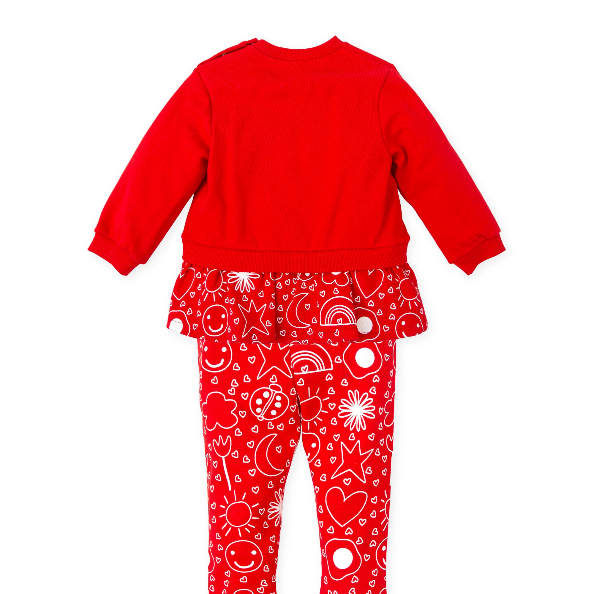 CONJUNTO 2 PZAS. ROJO