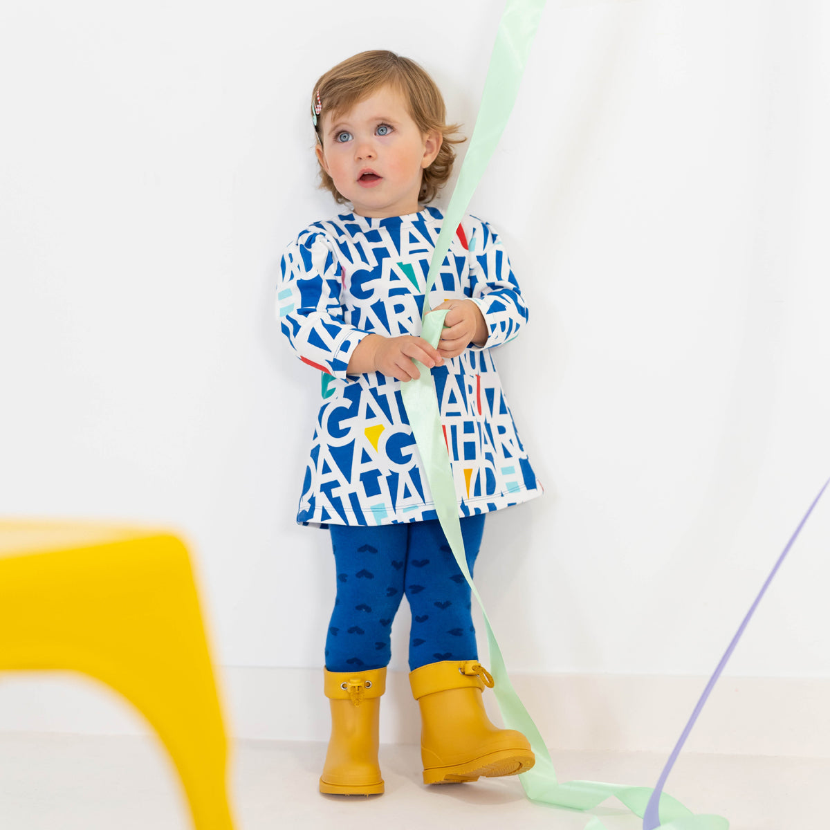 DRESS & TIGHTS ELECTRIC BLUE