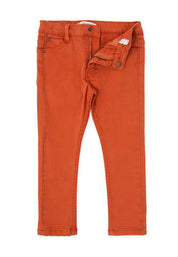 TROUSERS DARK ORANGE