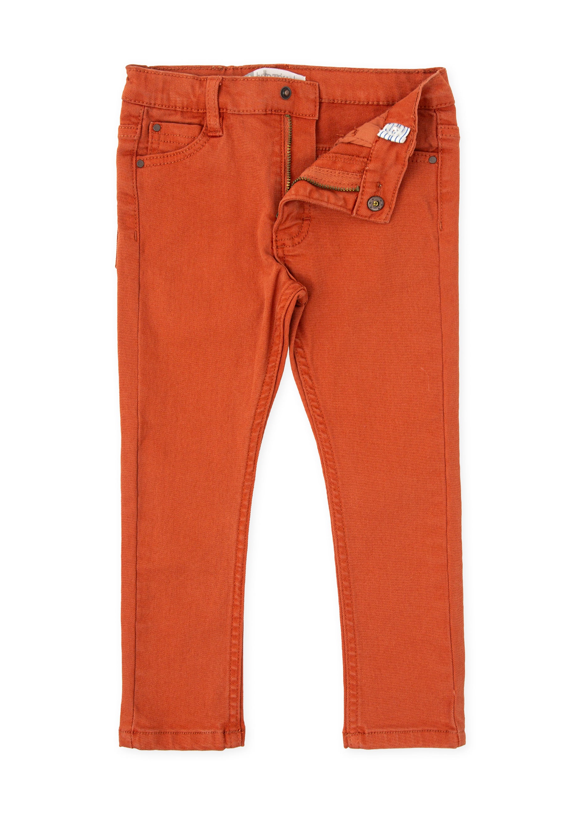 TROUSERS DARK ORANGE