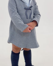 SAILOR DRESS WITH NAVY STRIPES