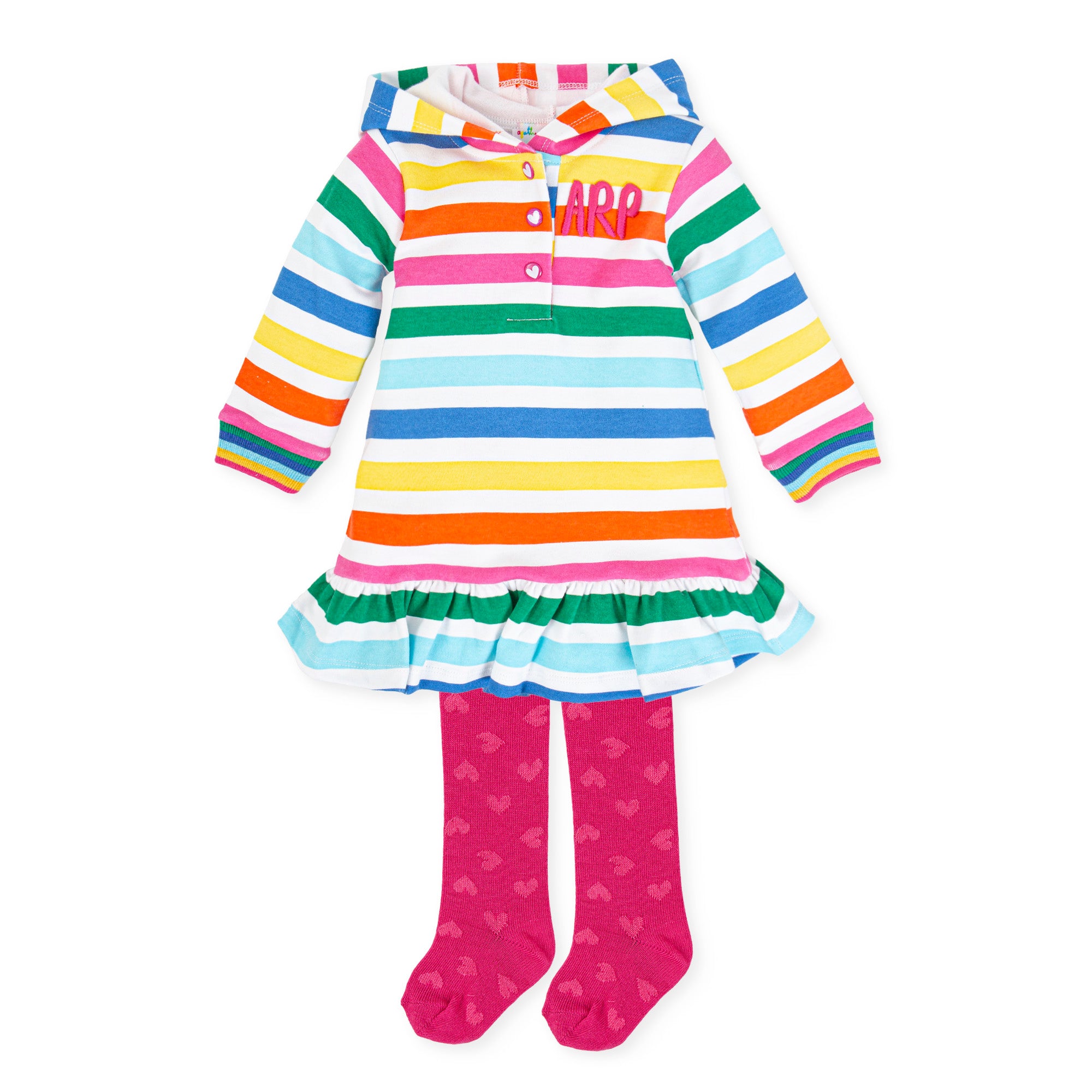 DRESS & TIGHTS MULTICOULORED