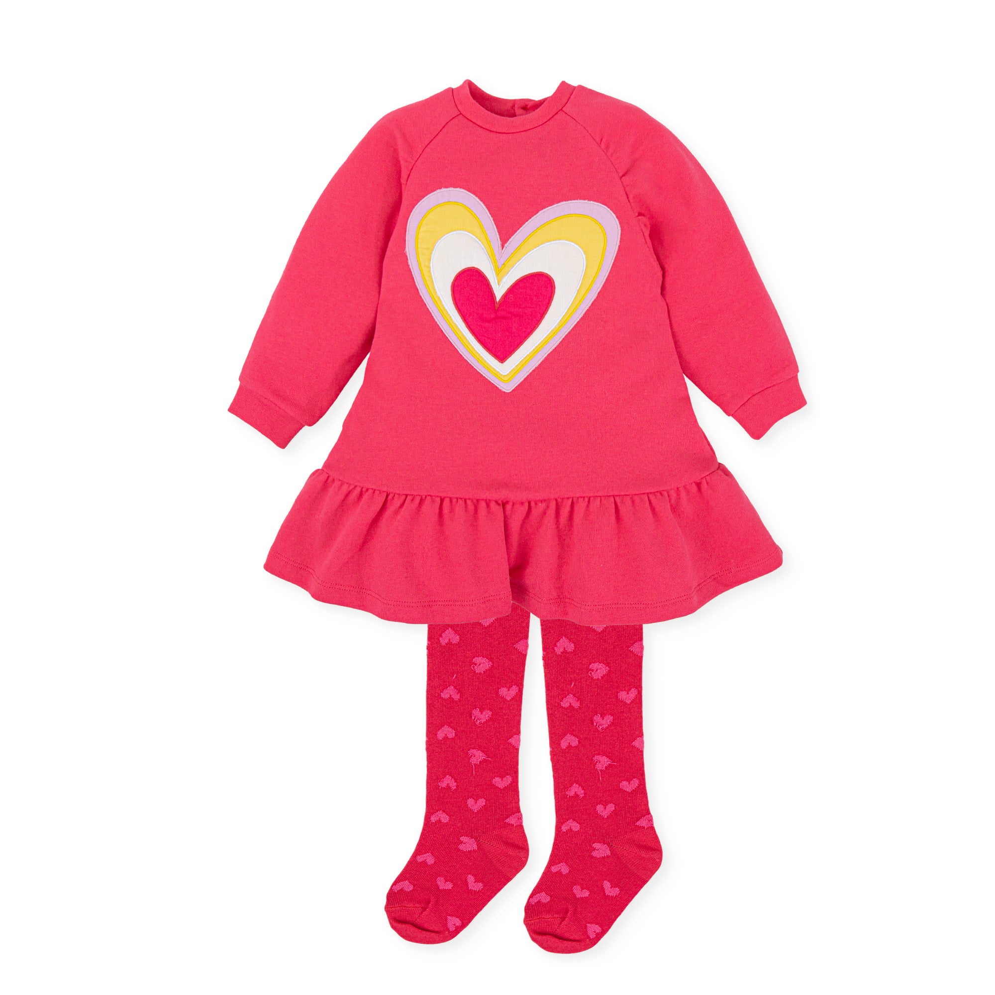 DRESS & TIGHTS CORAL