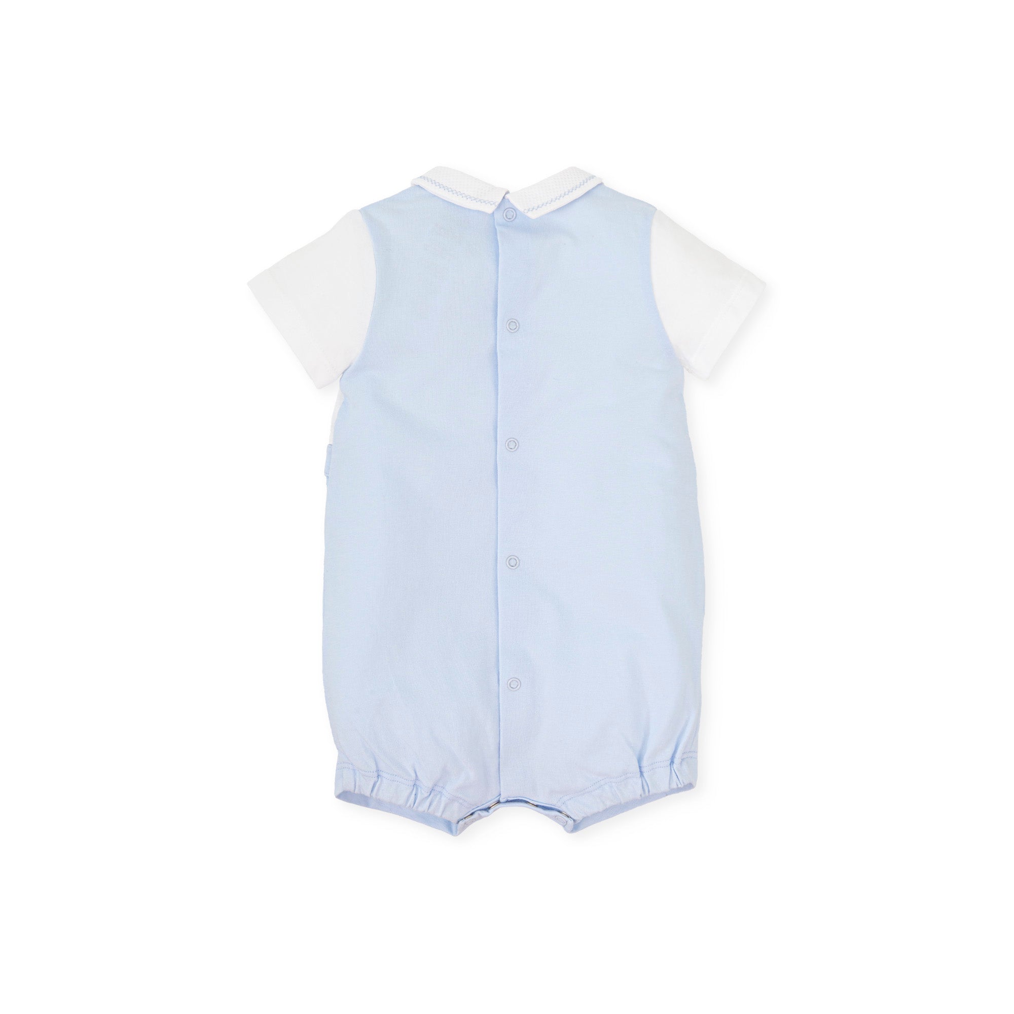 BABYGROW WHITE-SKY BLUE