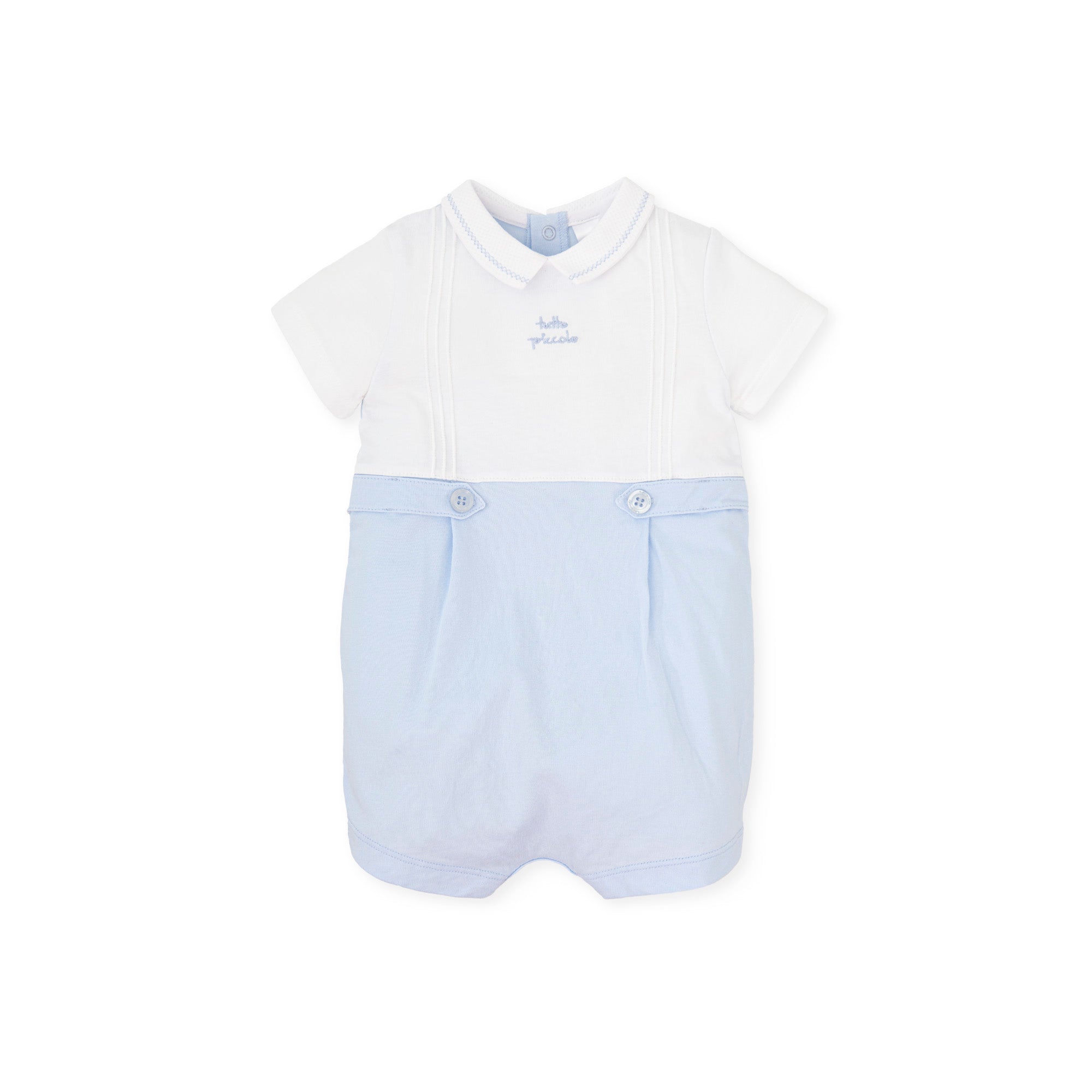 BABYGROW WHITE-SKY BLUE