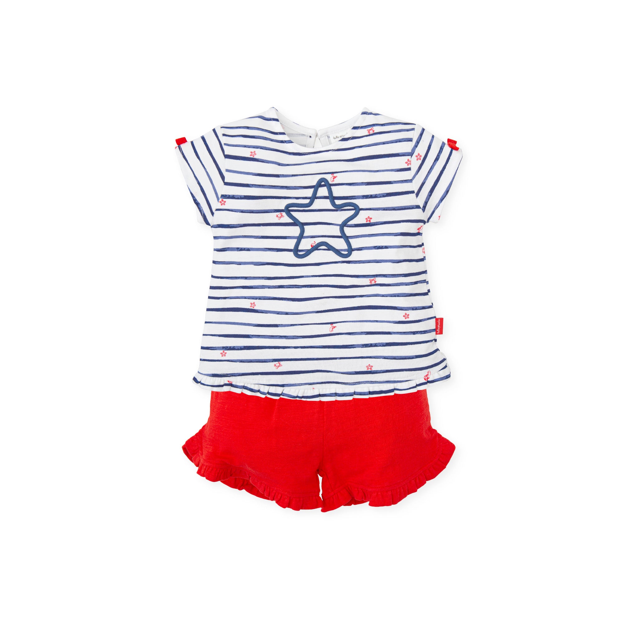 2 PIECES SET NAVY BLUE