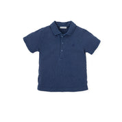 POLO NECK ATLANTIC BLUE