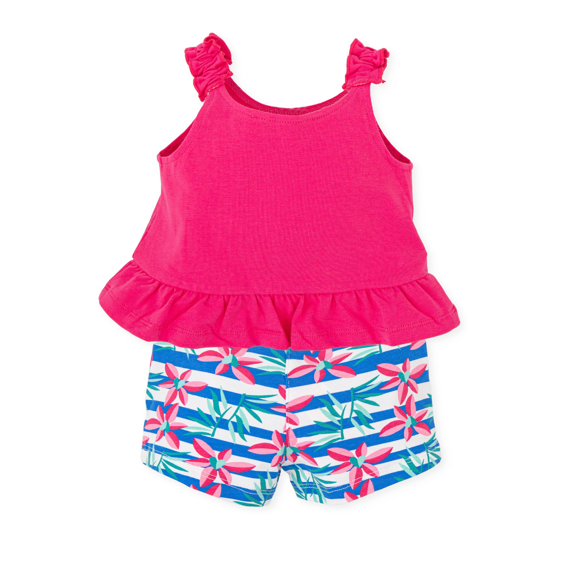 T-SHIRT & SHORT FUCHSIA